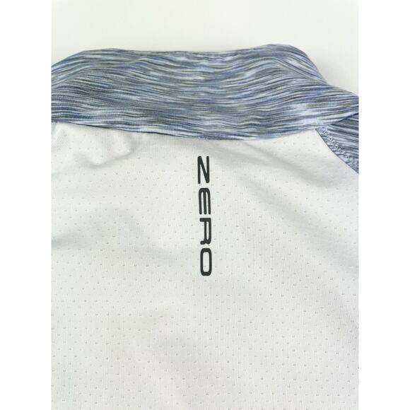 Zero Restriction Golf 1/4 Zip Pullover Shirt Jacket Small Blue Gray Women’s Logo - Picture 10 of 11